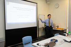 2018-09-27 Academic Seminar by Professor Dr Xu LI
