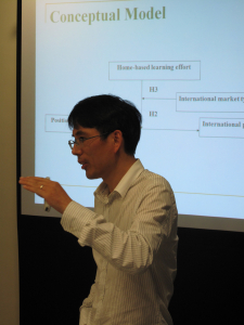 Academic Seminars from Dr. HE Liu and Dr. WU Aiqi on 19 March 2013