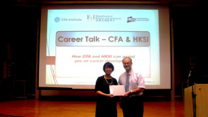 2014-15 (20140922) Career Talk - CFA & HKSI