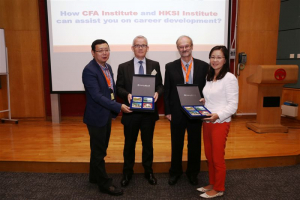 2015-16 (20150921) Career Talk - CFA Institute and HKSI Institute