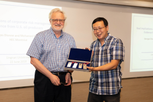 2018-06-22 Academic Seminar by Prof Georges Dionne