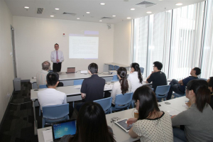 Academic Seminar by Mr Pascal Letourneau on 11 May 2012