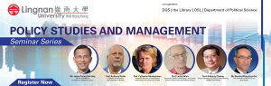 Policy Studies and Management Seminar Series (Oct-Nov 2018)
