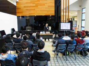 Booktalk at Library — Prof. Ho Lok-sang (12 Feb 2015)