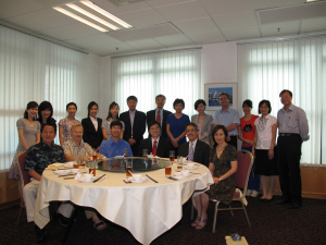 Lunch Gathering with Dr Zheng Yuhuang 27 August 2010
