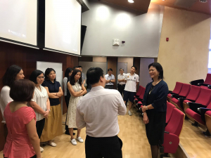 Director of TLC spoke on CRS at Tung Wah College